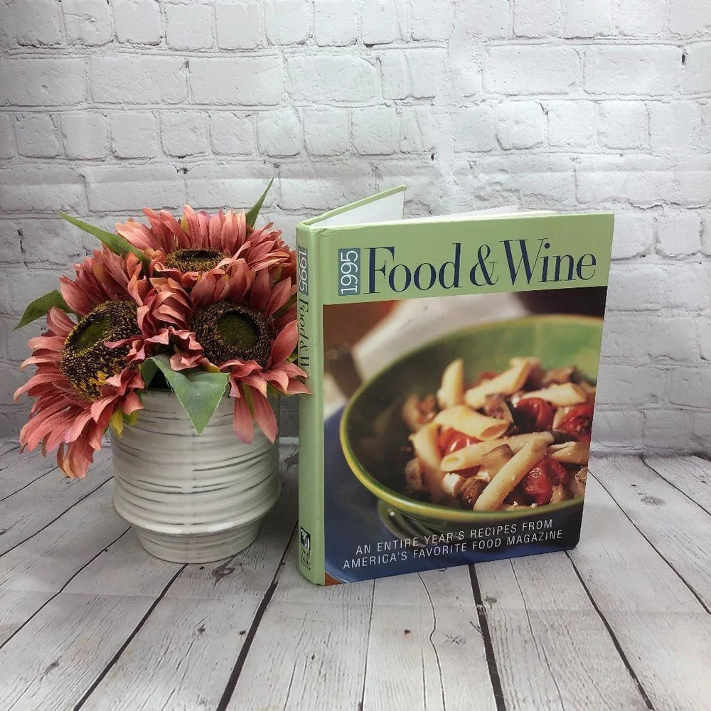 vintage 1995 food & wine cookbook